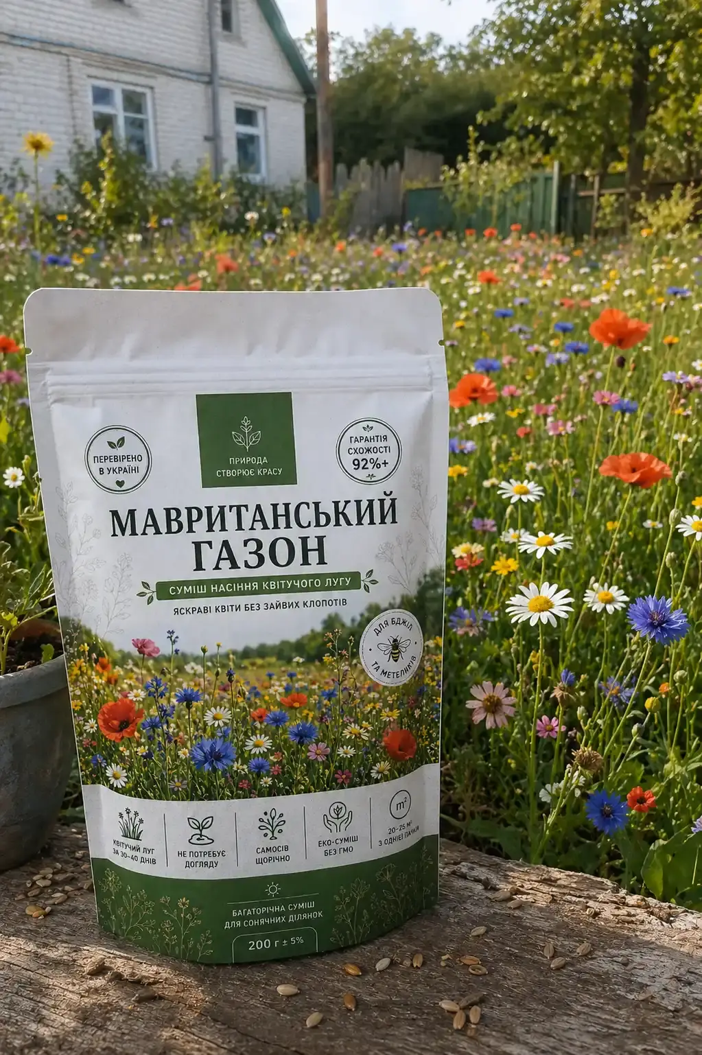 Мавританський газон — квітучий луг