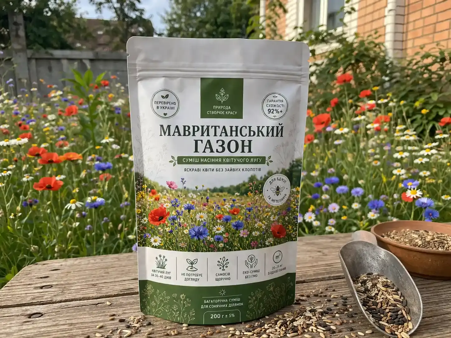 1 пакет Мавританський Газон